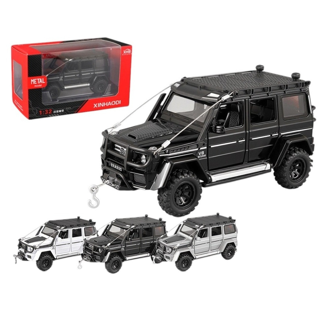 Vardem Kutulu 1:32 Çek Bırak Işıklı ve Sesli Off Road Metal Jeep