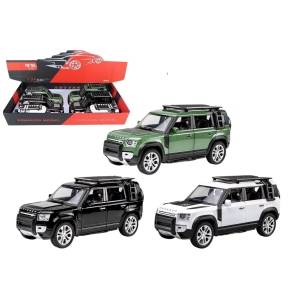 Vardem 1:24 Çek Bırak Işıklı ve Sesli Model Off-Road Def Metal Jeep