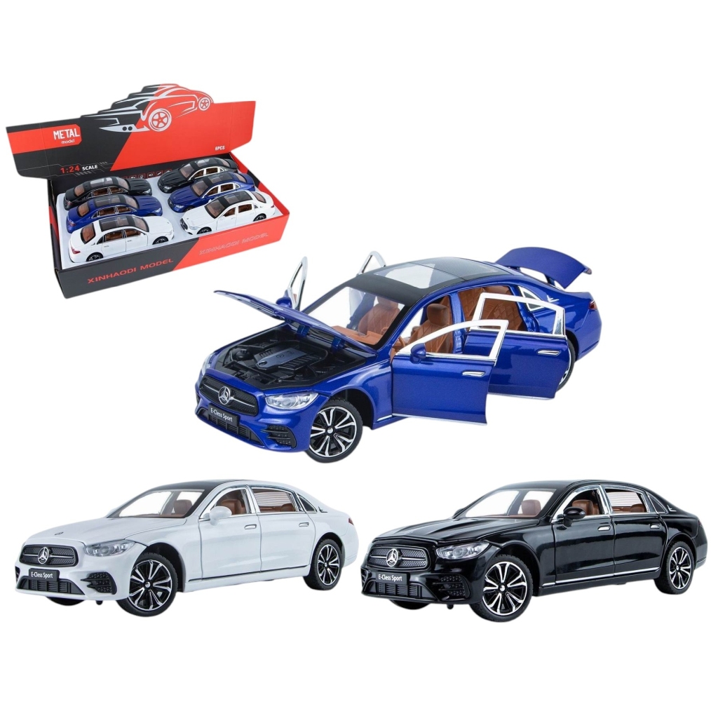 Vardem 1:24 Çek Bırak Işıklı ve Sesli Model Mrs Metal Araba