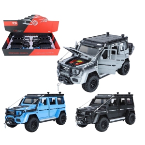 Vardem 1:24 Çek Bırak Işıklı ve Sesli Model Off Road Metal
