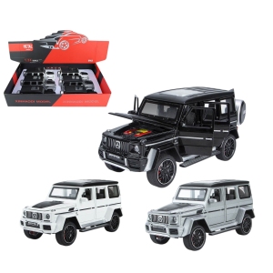 Vardem Çek Bırak 1:24 Işıklı ve Sesli Kapıları Açılan G Jeep