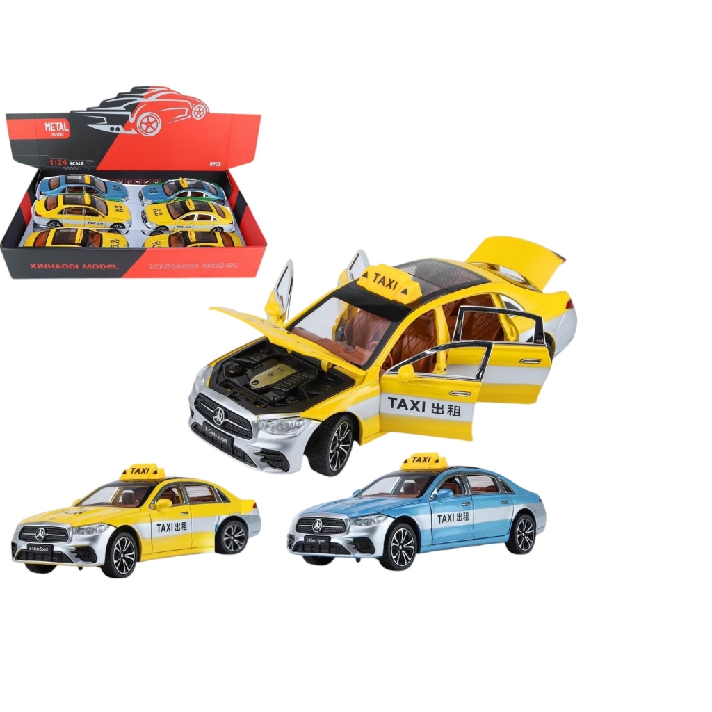 Vardem Çek Bırak 1:24 Işıklı Ve Sesli Kapıları Açılan Mrs Taxi