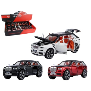 Vardem 1:32 Çek Bırak Işıklı ve Sesli Model RR Metal Jeep