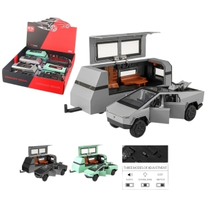 Vardem 1:32 Çek Bırak Işıklı ve Sesli Truck Model Karavan