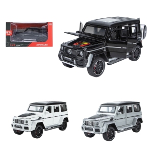 Vardem Kutulu Çek Bırak 1:24 Işıklı ve Sesli Kapıları Açılan G Jeep