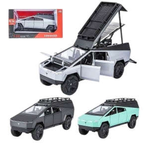 Vardem Kutulu 1:24 Çek Bırak Işıklı ve Sesli Truck Model Jeep