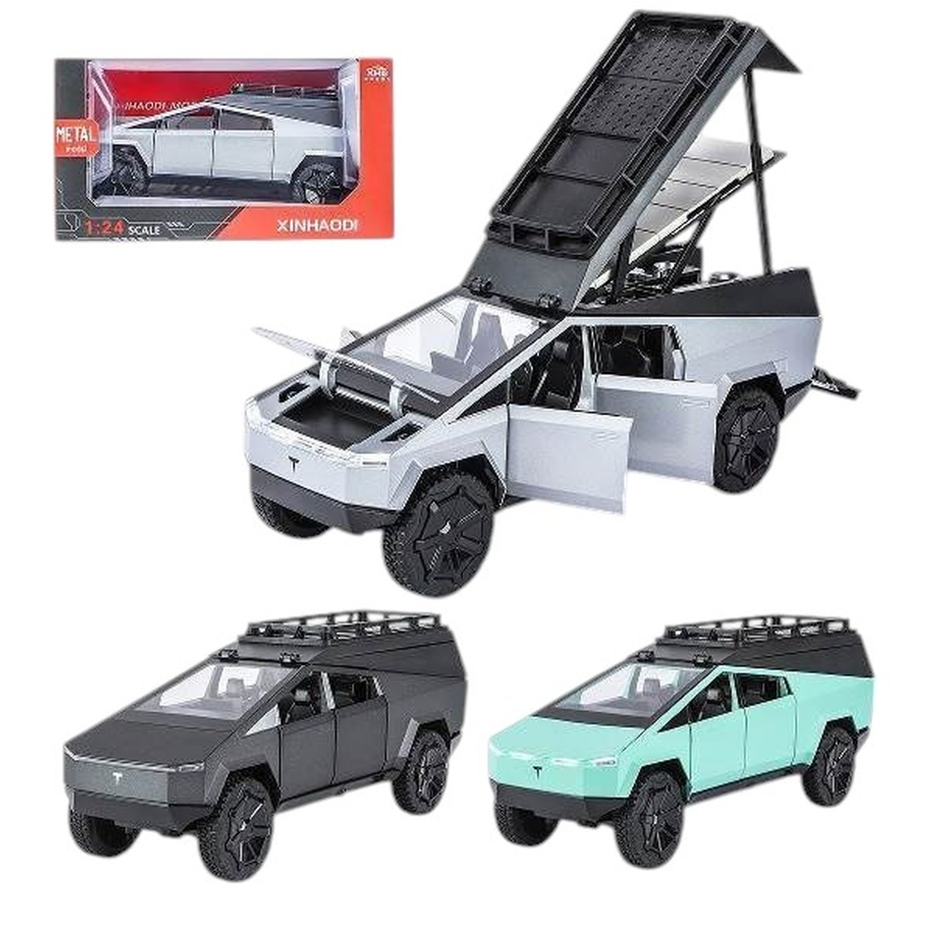 Vardem Kutulu 1:24 Çek Bırak Işıklı ve Sesli Truck Model Jeep
