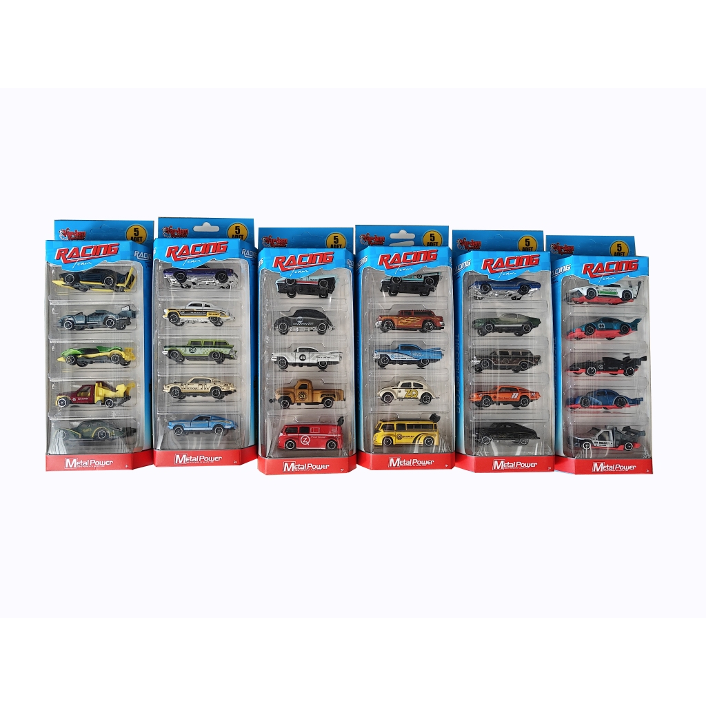 Vardem Kartela 1:64 Metal 5 Parça Araba Seti