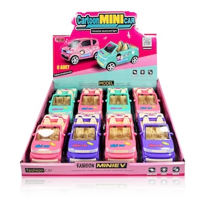 Vardem Işıklı Müzikli Çarp Dön Üstü Açık Renkli Araba