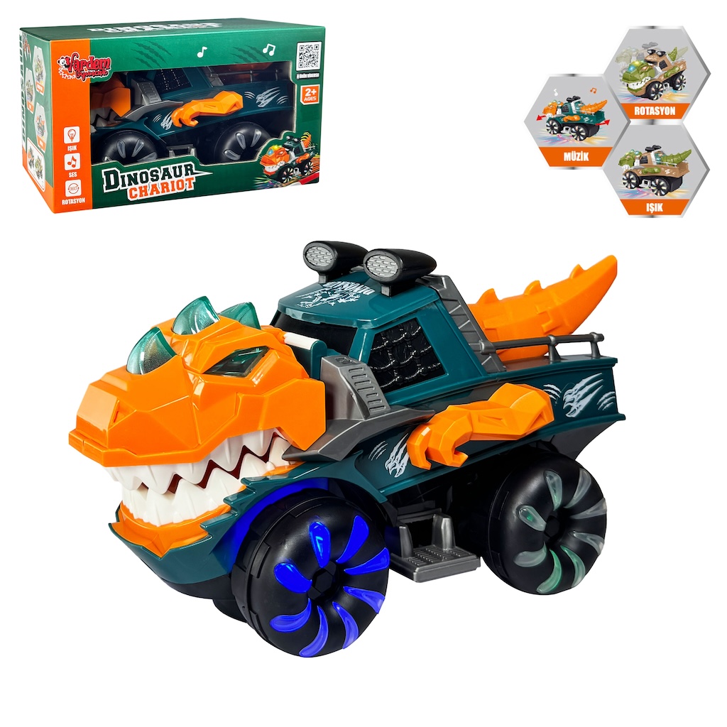 Vardem Işıklı, Müzikli Hareketli Dinozor Araba