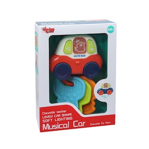 Vardem Kutulu Işıklı Müzikli Diş Kaşıyıcı Anahtarlıklı Araba