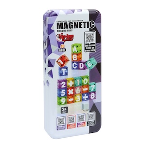 Vardem Kutulu 40 Parça 2 Cm Manyetik Alfabe ve Rakam Blokları