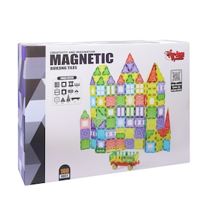 Vardem 100 Parça 7,5 Cm Manyetik Yapı Blokları