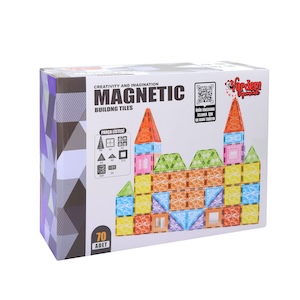 Vardem 70 Parça 7,5 Cm Manyetik Yapı Blokları