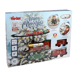 Vardem Işıklı ve Sesli Classic 19 Parça Lüks Tren Set (93 Cm)