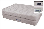 Intex Elektrikli Krem Renkli 2 Katlı Yatak 152x203x51 cm. (273 Kg.)