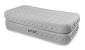 Intex Elektrikli Krem Renkli Çift Katlı Yatak 99x191x51 cm. (136 Kg.)