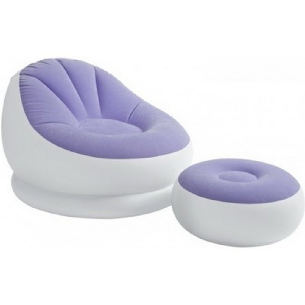 Intex Tabureli Şişme Koltuk 104x109x71 cm. .