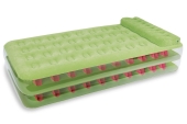 Intex 2Katlı Yeşil Renk Şişme Yatak 99x191x47 cm.