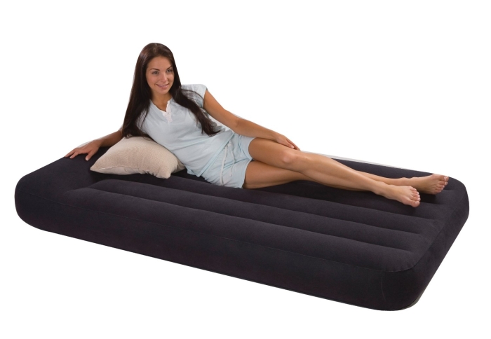 Intex Elektrikli Tek Katlı Şişme Yatak 99x191x22 cm.