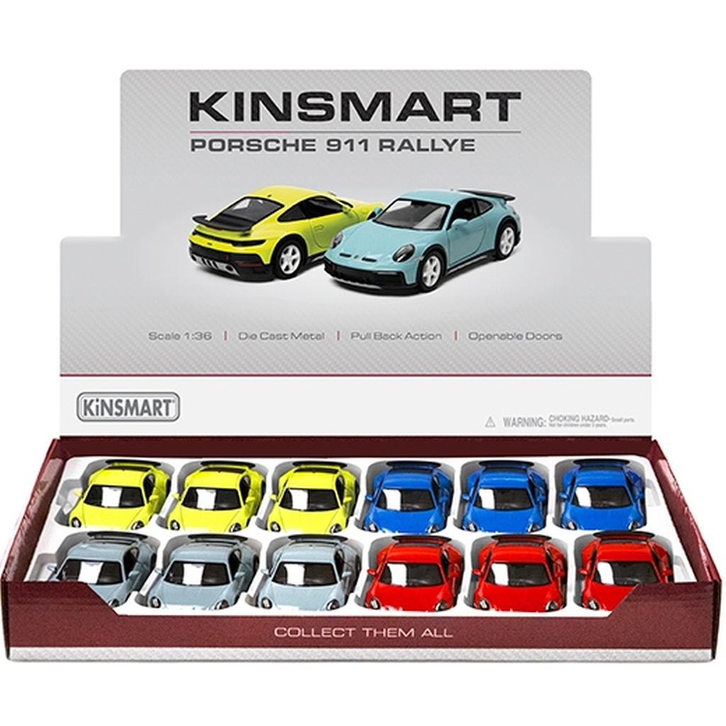 Kinsmart Çek Bırak Porsche 911 Rallye