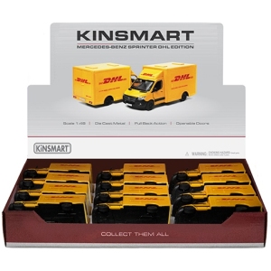 Kinsmart Çek Bırak Mercedes-Benz Sprinter (DHL Edition)