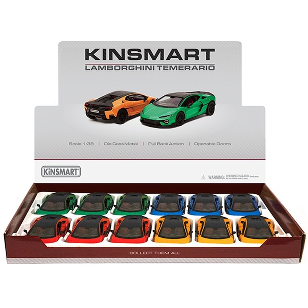 Kinsmart Çek Bırak Lamborghini Temerario