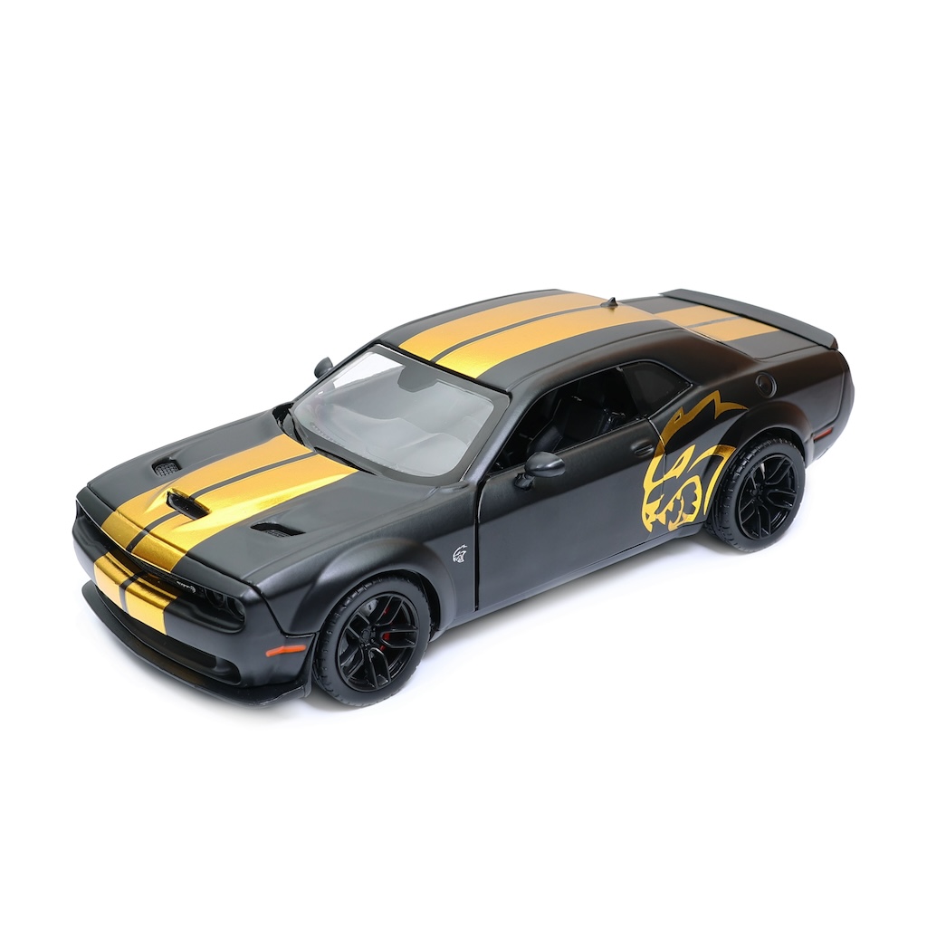 Motormax Midnight Eclipse - 1:24 2018 Dodge Challenger Srt Hellcat Wıdebody