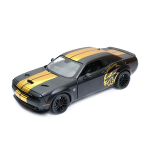 Motormax Midnight Eclipse - 1:24 2018 Dodge Challenger Srt Hellcat Wıdebody
