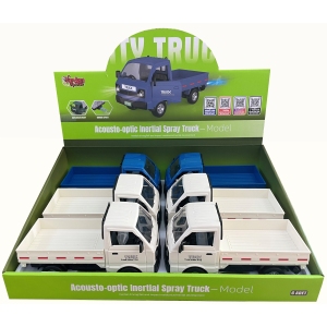 Vardem Sürtmeli Işıklı ve Sesli 21Cm Buhar Çıkartan Kamyonet