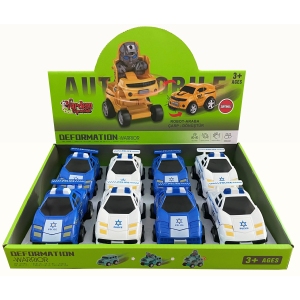 Vardem 11,7Cm Sürtmeli Çarpınca Robota Dönüşen Polis Arabası