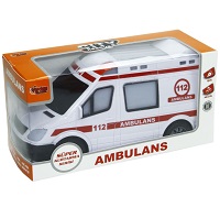Vardem Kutulu 1:18 Işıklı ve Sesli Çarp Dön Ambulans