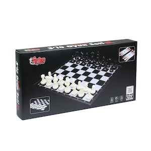 Vardem Mıknatıslı Katlanabilir Kutulu Dama, Tavla ve Satranç Seti