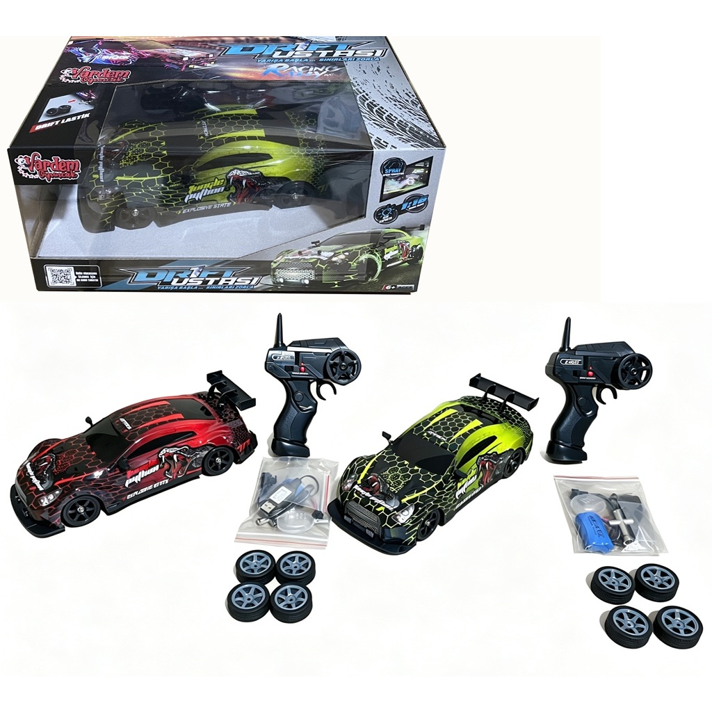 Vardem Uzaktan Kumandalı Full Fonksiyon 2.4G Şarjlı 1:16 4x4 Drift Araba (Işıklı ve Buharlı)