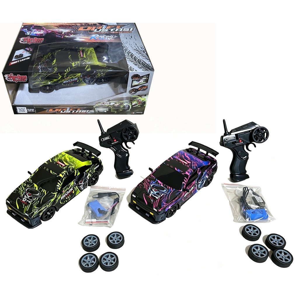 Vardem Uzaktan Kumandalı Full Fonksiyon 2.4G Şarjlı 1:16 4x4 Drift Araba (Işıklı ve Buharlı)