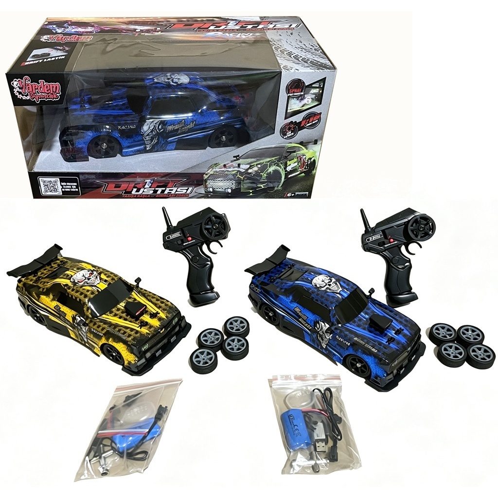 Vardem Uzaktan Kumandalı Full Fonksiyon 2.4G Şarjlı 1:16 4x4 Drift Araba (Işıklı ve Buharlı)
