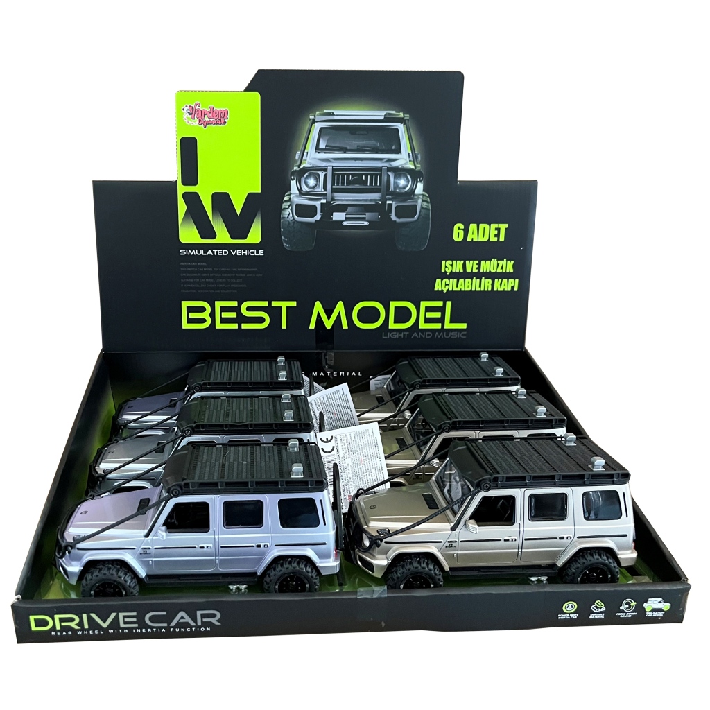 Vardem Sürtmeli ve Işıklı Kapıları Açılan Jeep