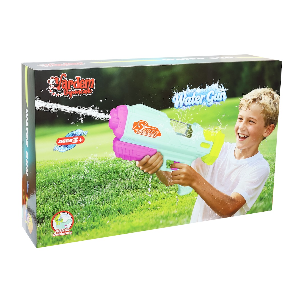 Kutulu Şarjlı Hızlı Dolum Otomatik Su Tabancası (30 Cm)