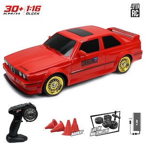 Vardem Uzaktan Kumandalı Full Fonksiyon 1:16 Şarjlı 2.4G 30KM/H 4x4 Retro Drift Araba